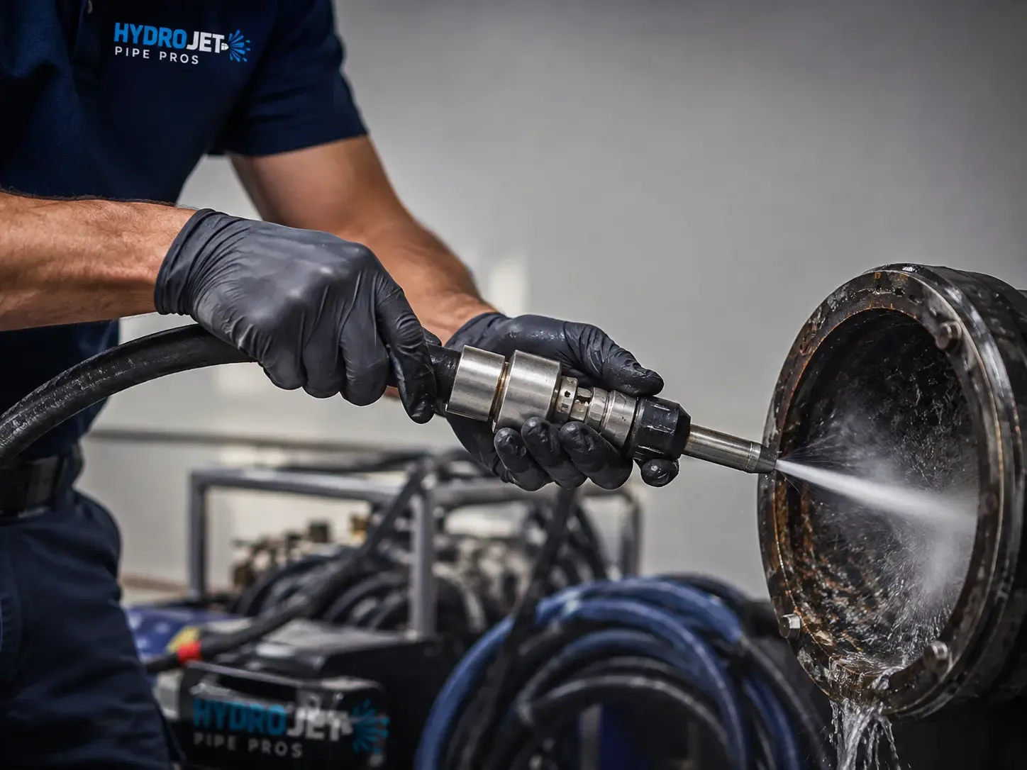 Hydro Jet Pipe Descaling in Scotland, IN
